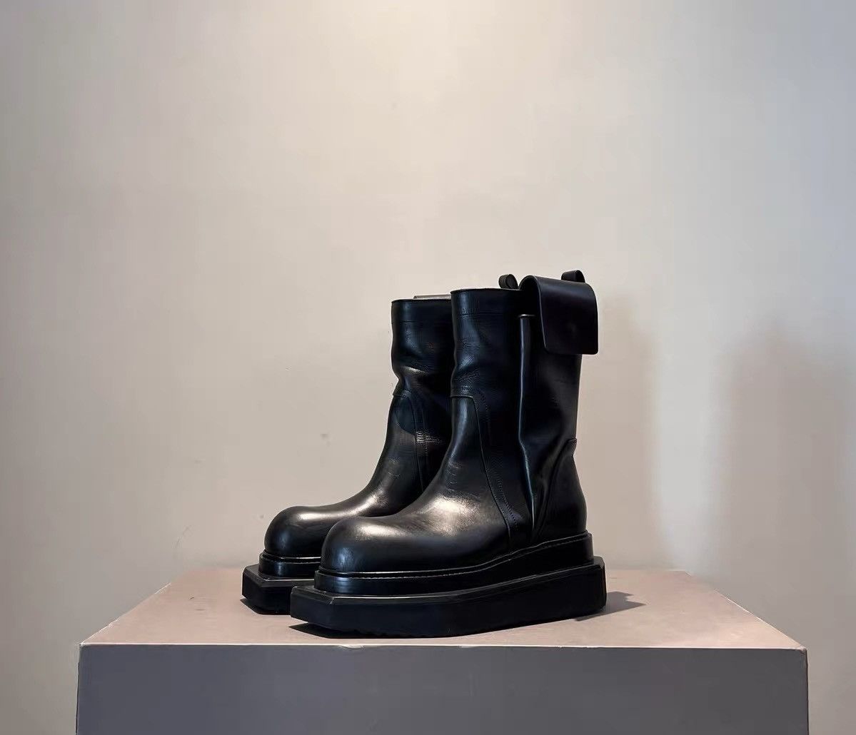 Rick Owens Rick Owens high-top coffin sole sneakers Size US 7 / EU 40 - 1 Thumbnail