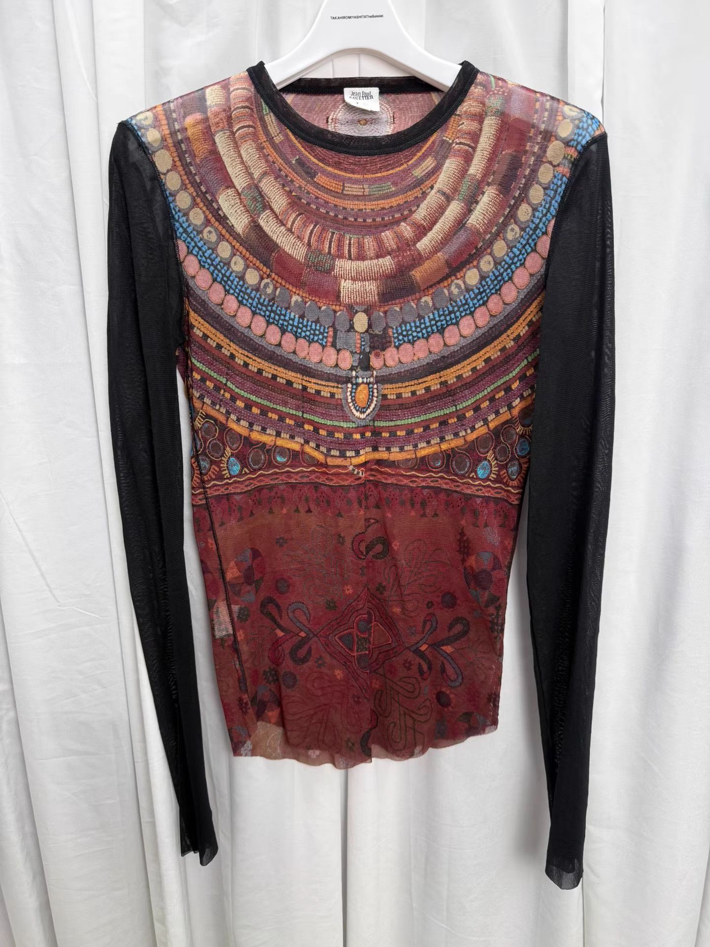 Jean Paul Gaultier Jean Paul Gaultier Mesh Beaded Long Sleeve K20 Size US M / EU 48-50 / 2 - 1 Thumbnail