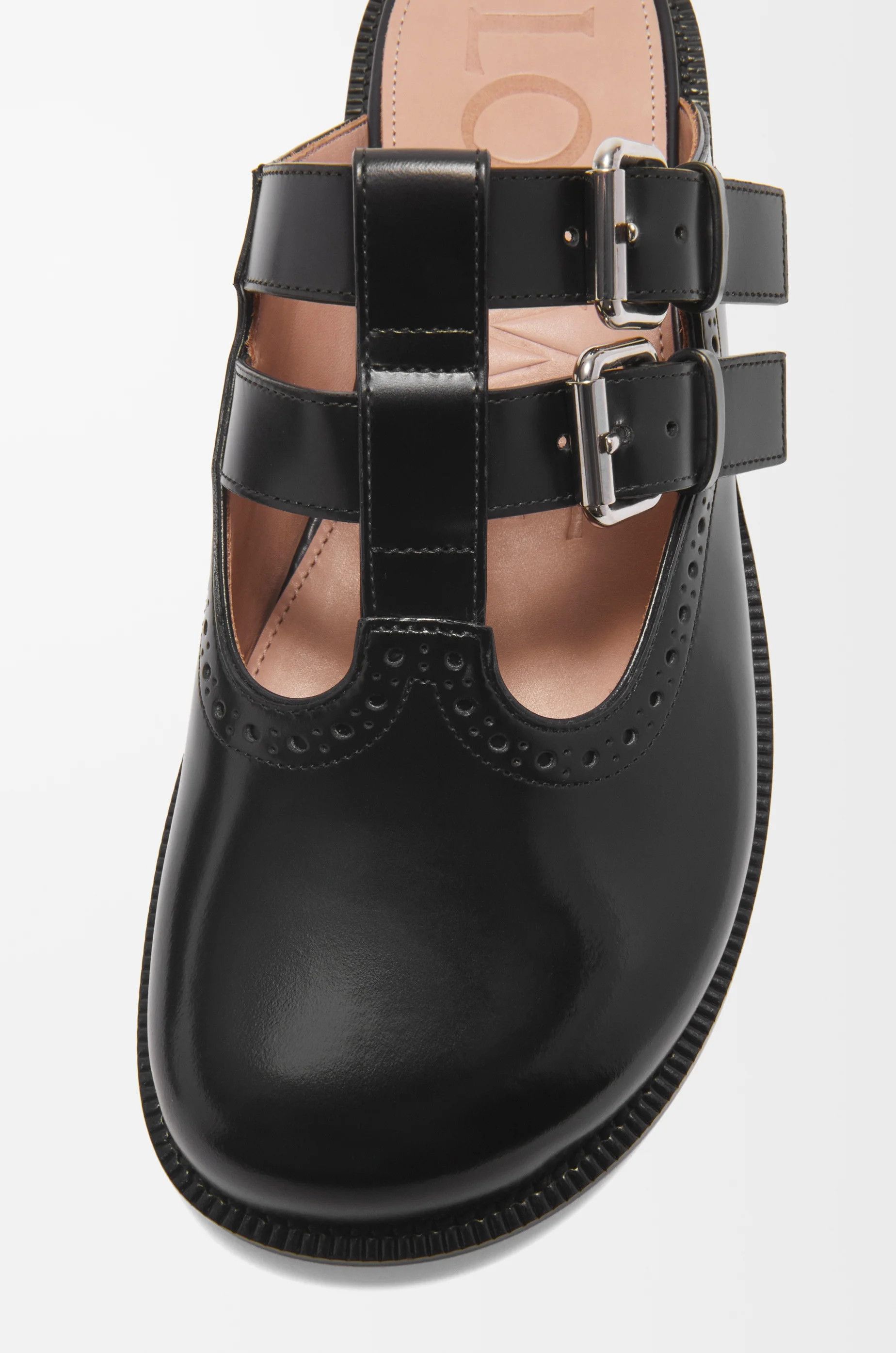Loewe o1in1g0426 Campo Mary Jane Mules in Black Size US 7 / IT 37 - 5 Thumbnail