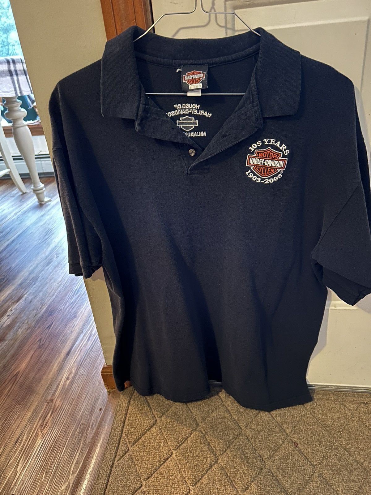Harley Davidson Harley Davidson Polo 105 year anniversary Size US XL / EU 56 / 4 - 1 Thumbnail