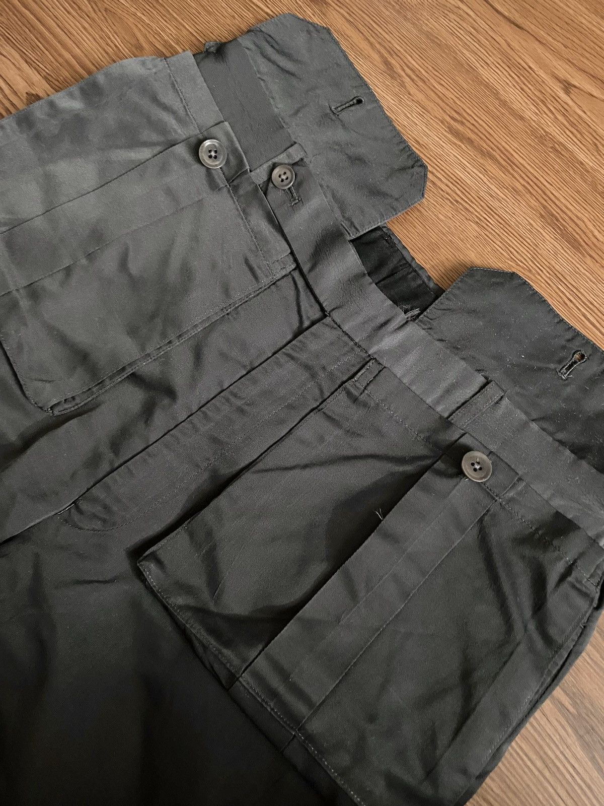 Yohji Yamamoto Yohji Yamamoto Pour Homme Cargo Pocket Pants SS01 Look13 Size US 32 / EU 48 - 5 Thumbnail