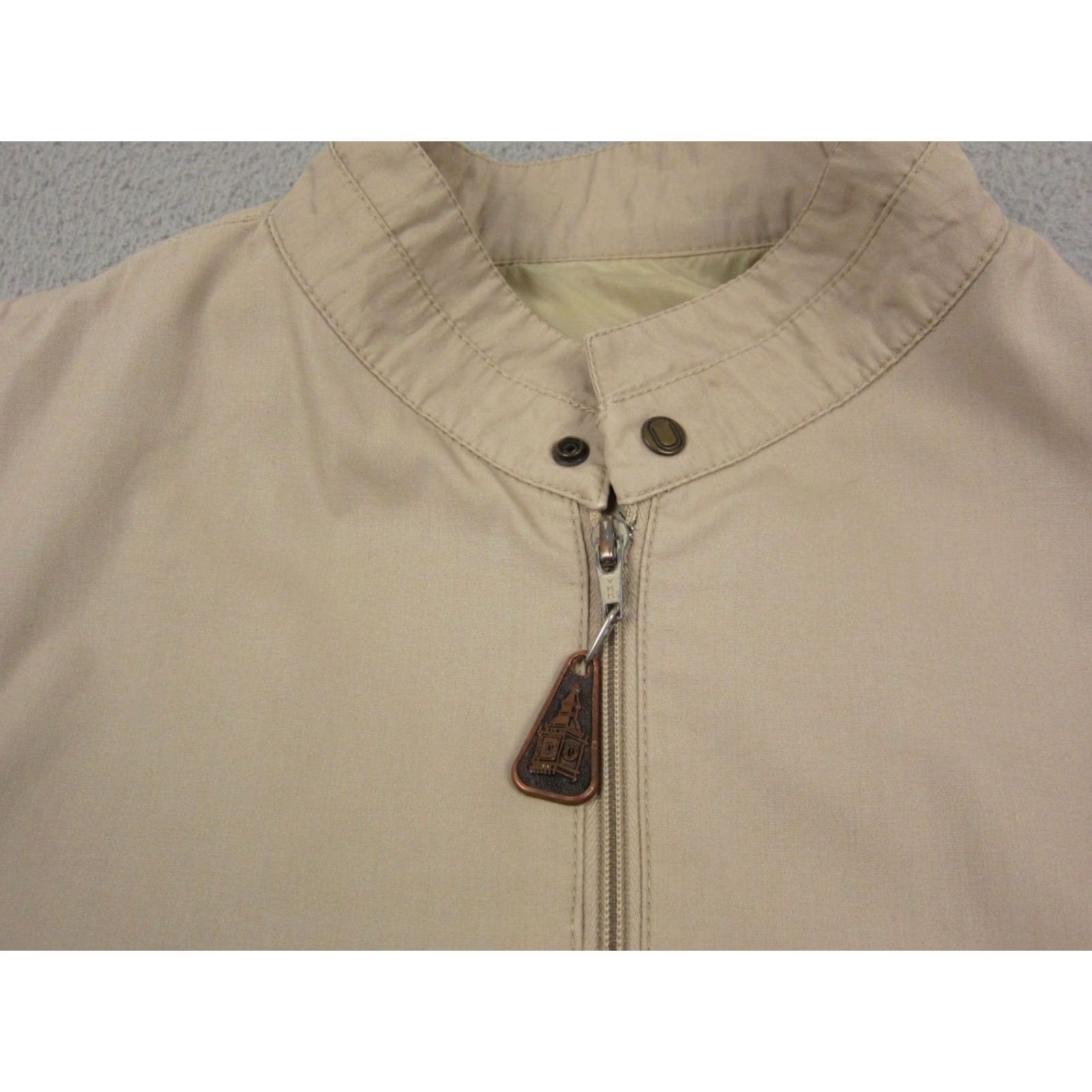London Fog VINTAGE London Fog Jacket Mens 46L Beige Auburn Full Zip Bomber Jacket 70s 80s Sports Outdoor Casual Workwear Mens Size US S / EU 44-46 / 1 - 3 Thumbnail