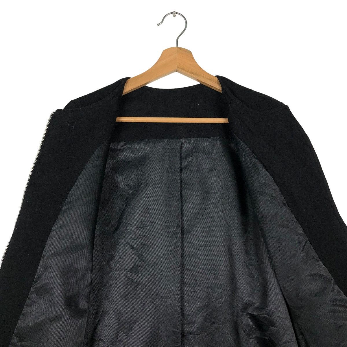 Japanese Brand 🔥VINTAGE BIKER JACKET ASYMMETRIC ZIPPER NARA ISSEY MIYAKE Size US S / EU 44-46 / 1 - 14 Thumbnail