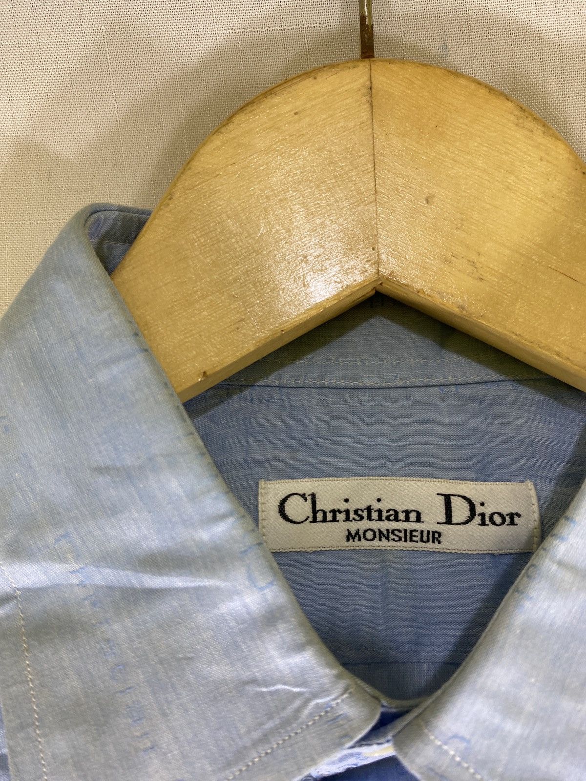 Christian Dior Monsieur vintage matrix style oxford shirt Size US M / EU 48-50 / 2 - 3 Thumbnail
