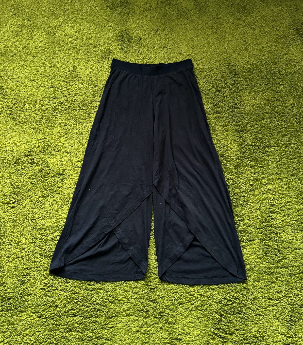 Designer Gudrun Sjoden avant garde wide leg culottes pants Size 26" / US 2 / IT 38 - 1 Thumbnail