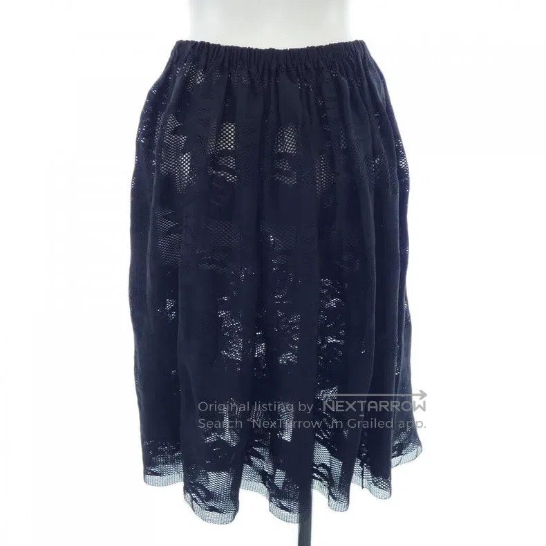 Issey Miyake Issey Miyake size:3 Mesh Pleated Skirt Size 31" - 2 Thumbnail