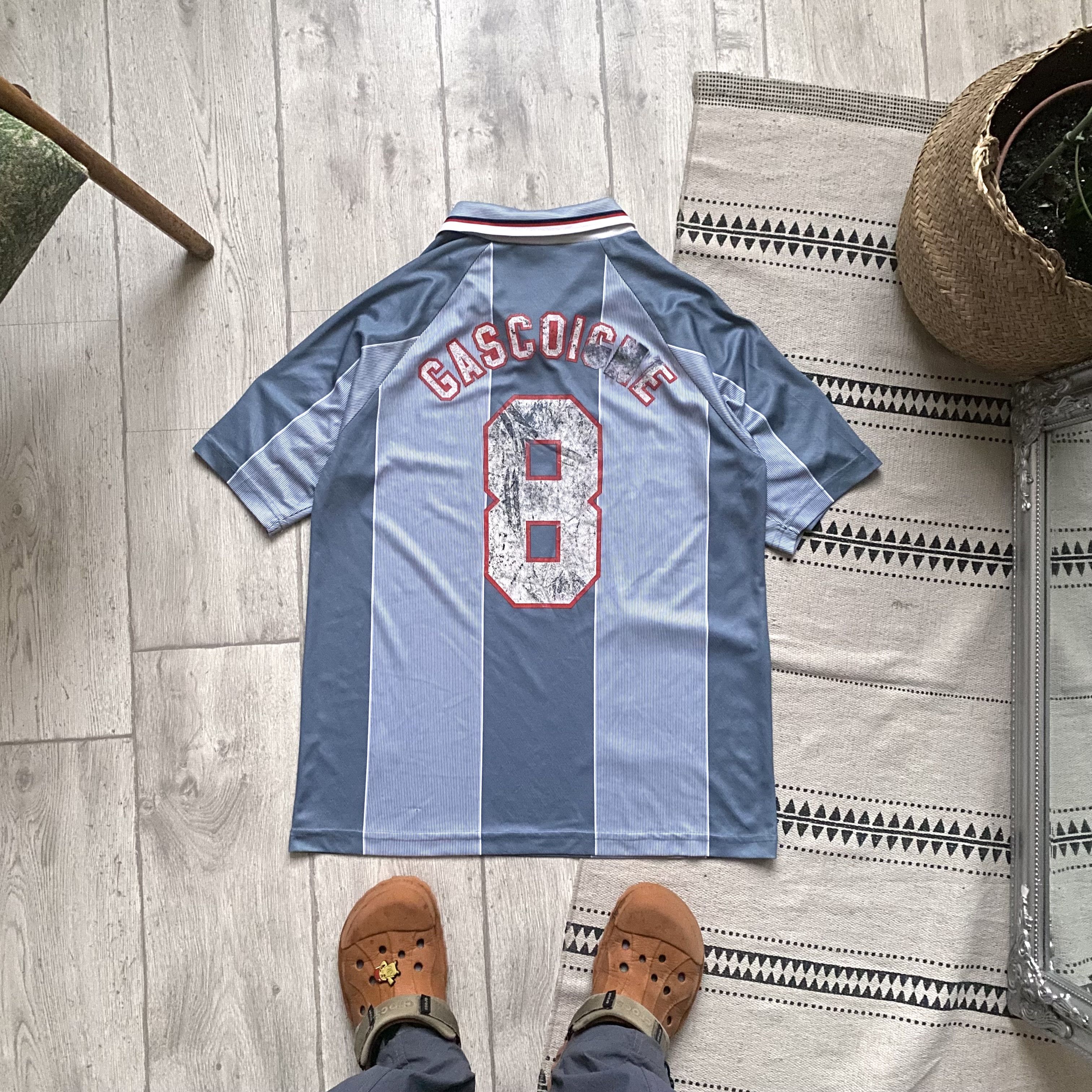 Umbro ⚽️ Vintage 96s Umbro Gascoigne England jersey #8 Soccer Size US L / EU 52-54 / 3 - 3 Thumbnail