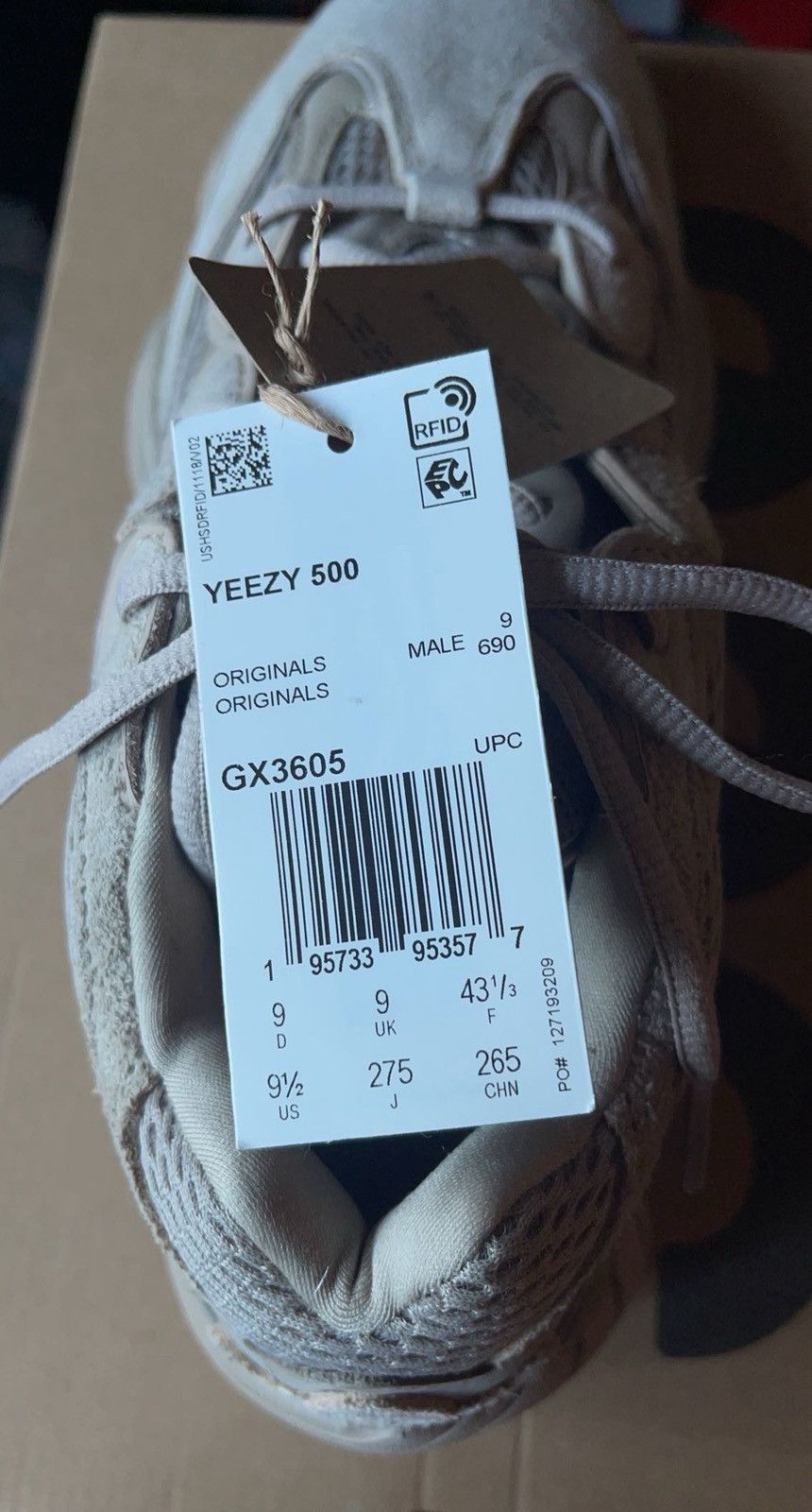Kanye West Yeezy 500 Size US 9 / EU 42 - 6 Thumbnail