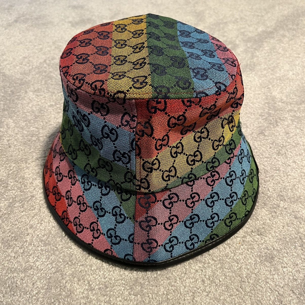 Brand New Imran Potato Gerbil Abloh NY Scammer Bucket Hat