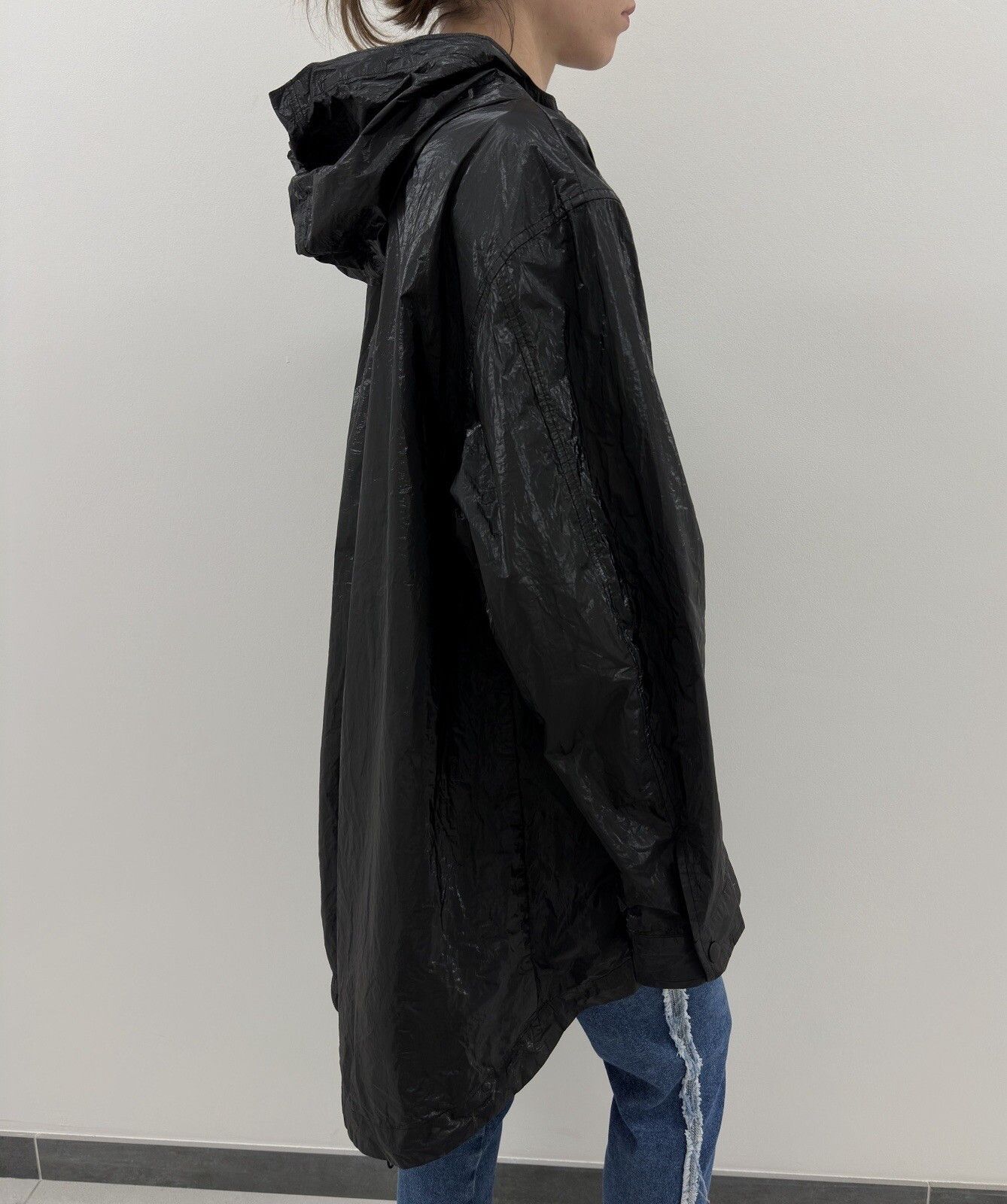 T by Alexander Wang T Alexander Wang Rain Anorak Jacket Black Size 4 Size L / US 10 / IT 46 - 3 Thumbnail