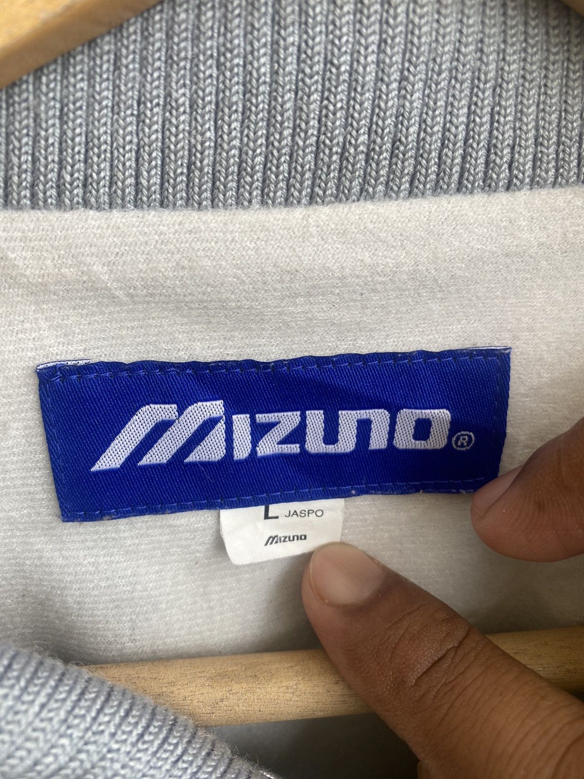 MLB × Mizuno × Vintage Vintage 90s Mizuno Bomber Varsity Jacket Size US L / EU 52-54 / 3 - 8 Thumbnail