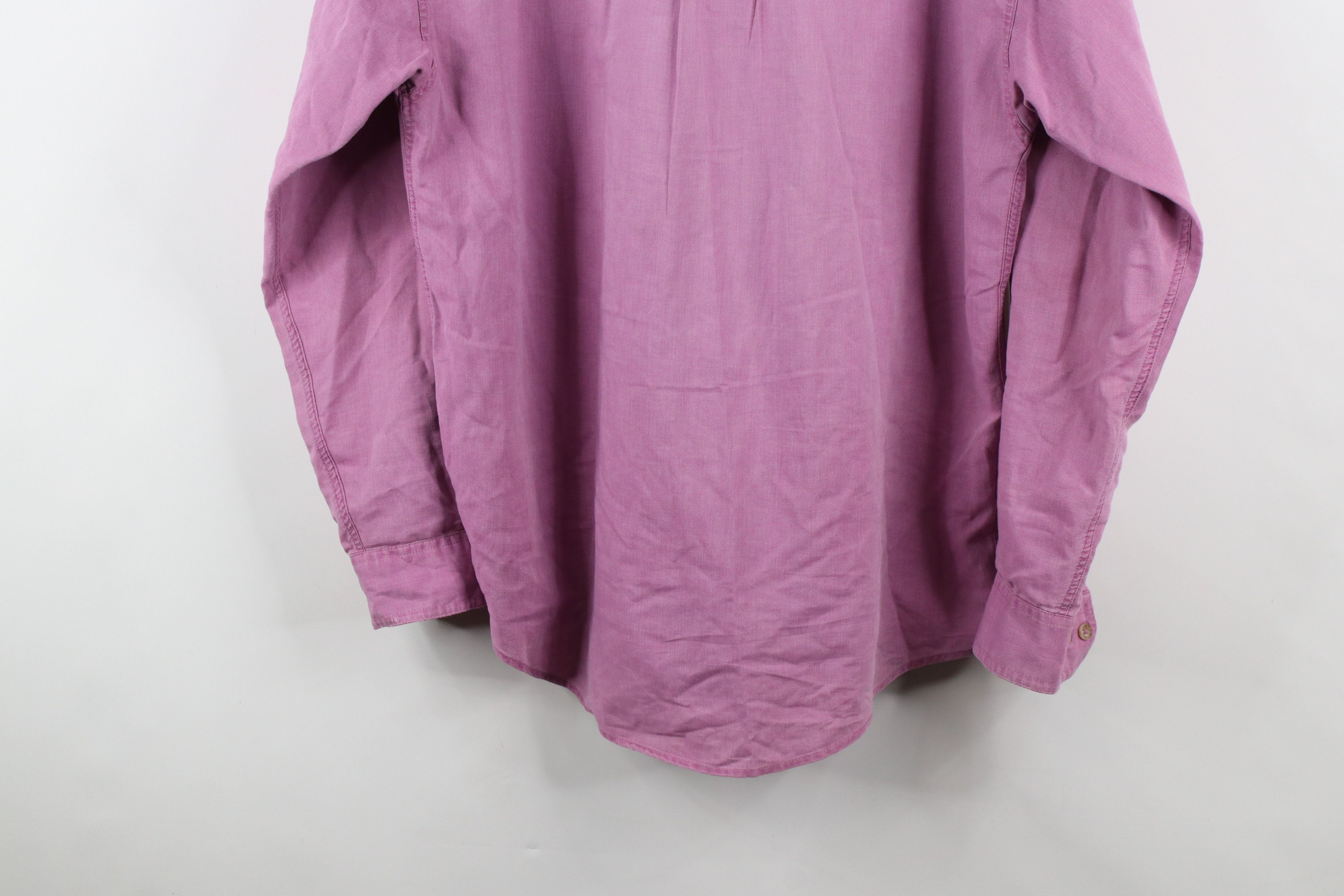 Eddie Bauer × Vintage Vintage 90s Eddie Bauer Winslow Oxford Button Down Shirt Size US M / EU 48-50 / 2 - 13 Thumbnail