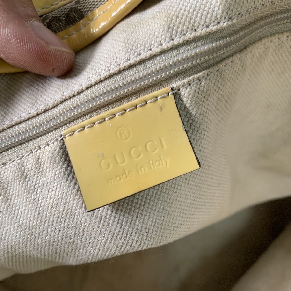 Gucci Gucci Monogram Canvas Tote Bag Size ONE SIZE - 11 Thumbnail