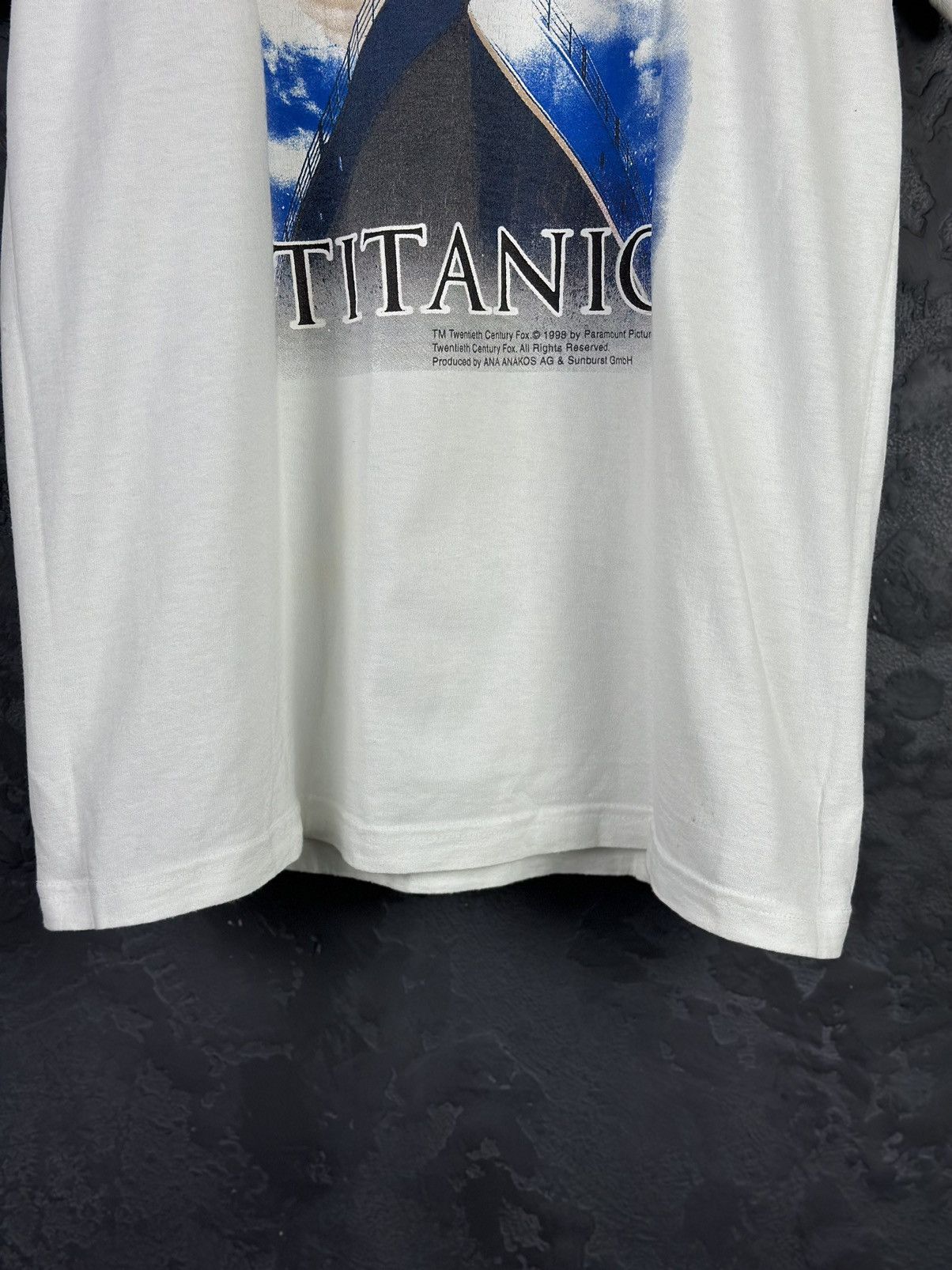 Hanes Vintage White Titanic Movie T-shirt 1998 - M - 90s Size US M / EU 48-50 / 2 - 6 Thumbnail
