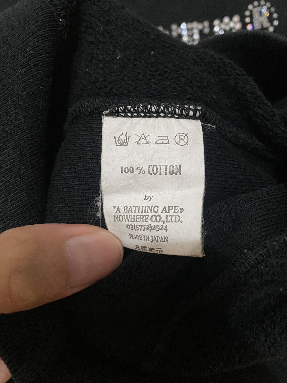 Bape Swarovski Bapesta Crewneck Size US M / EU 48-50 / 2 - 6 Thumbnail