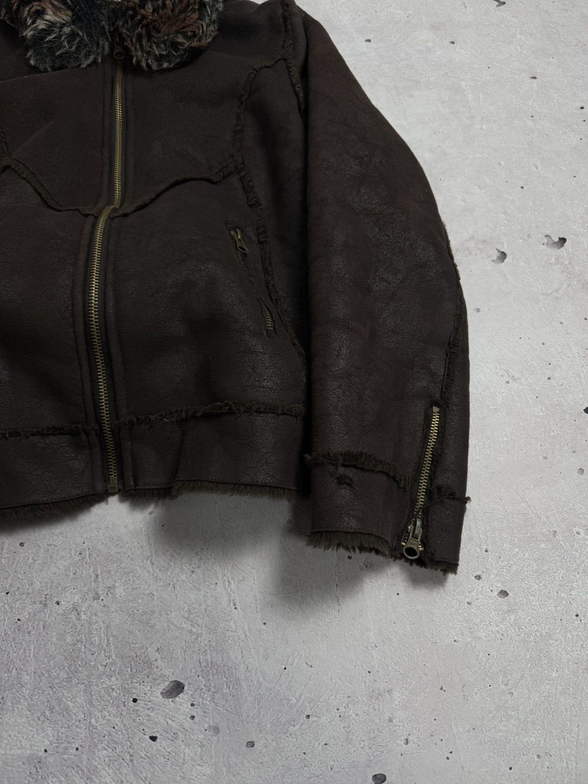 If Six Was Nine VTG If Six Was Nine Hysteric Glamour Style Sheep Skin Jacket Size M / US 6-8 / IT 42-44 - 3 Thumbnail