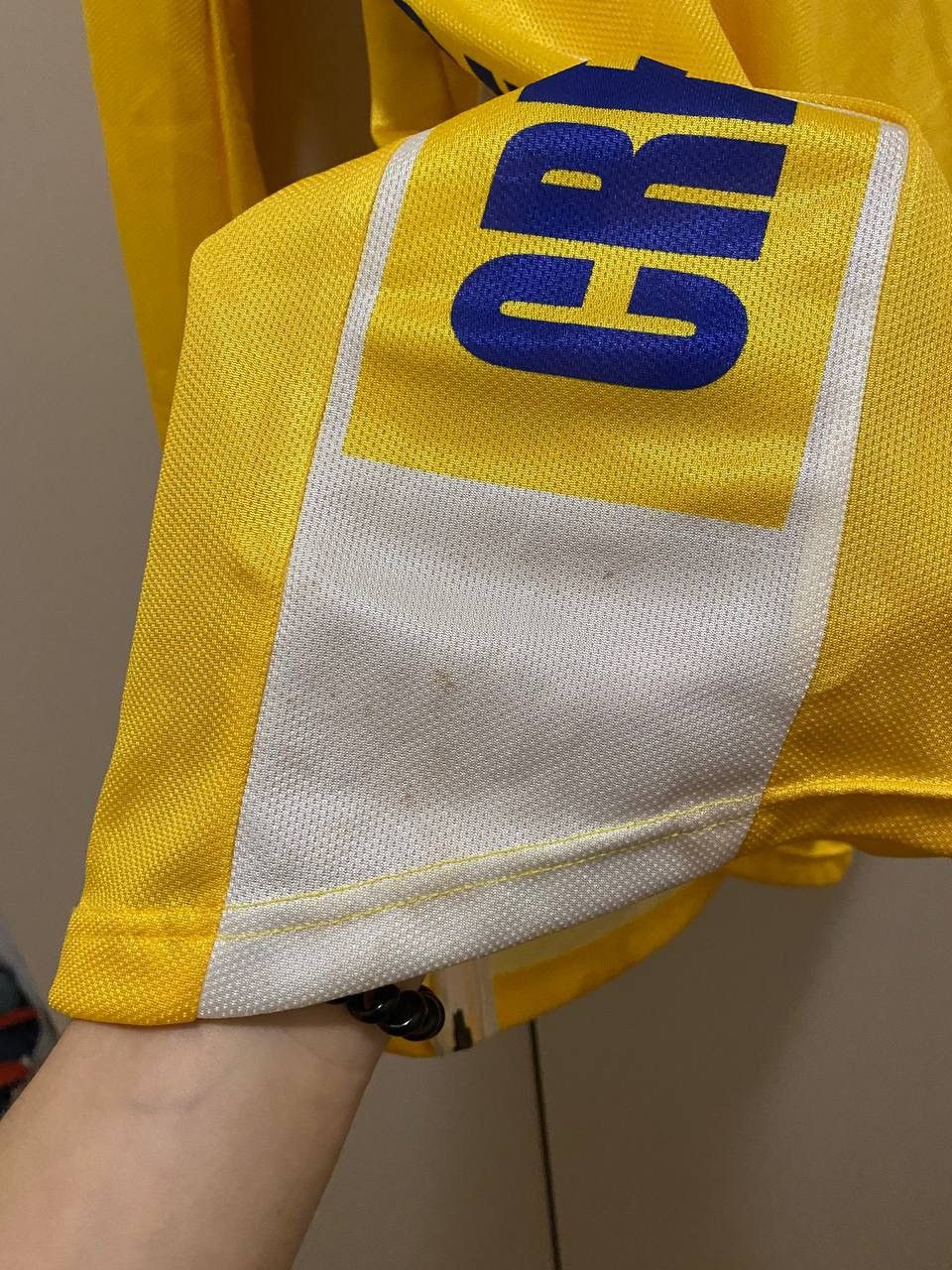 Bicycle × Nike !Signed! Nike Le Tour De France Credit Jersey Vintage Size US XL / EU 56 / 4 - 14 Thumbnail