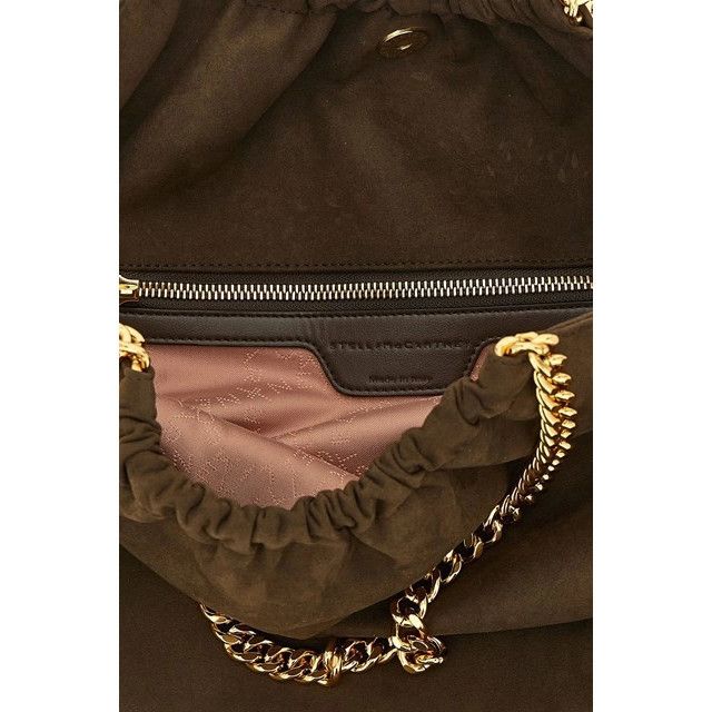 Stella McCartney STELLA MCCARTNEY Falabella Drawstring Brown Shoulder Bag New Size ONE SIZE - 4 Thumbnail