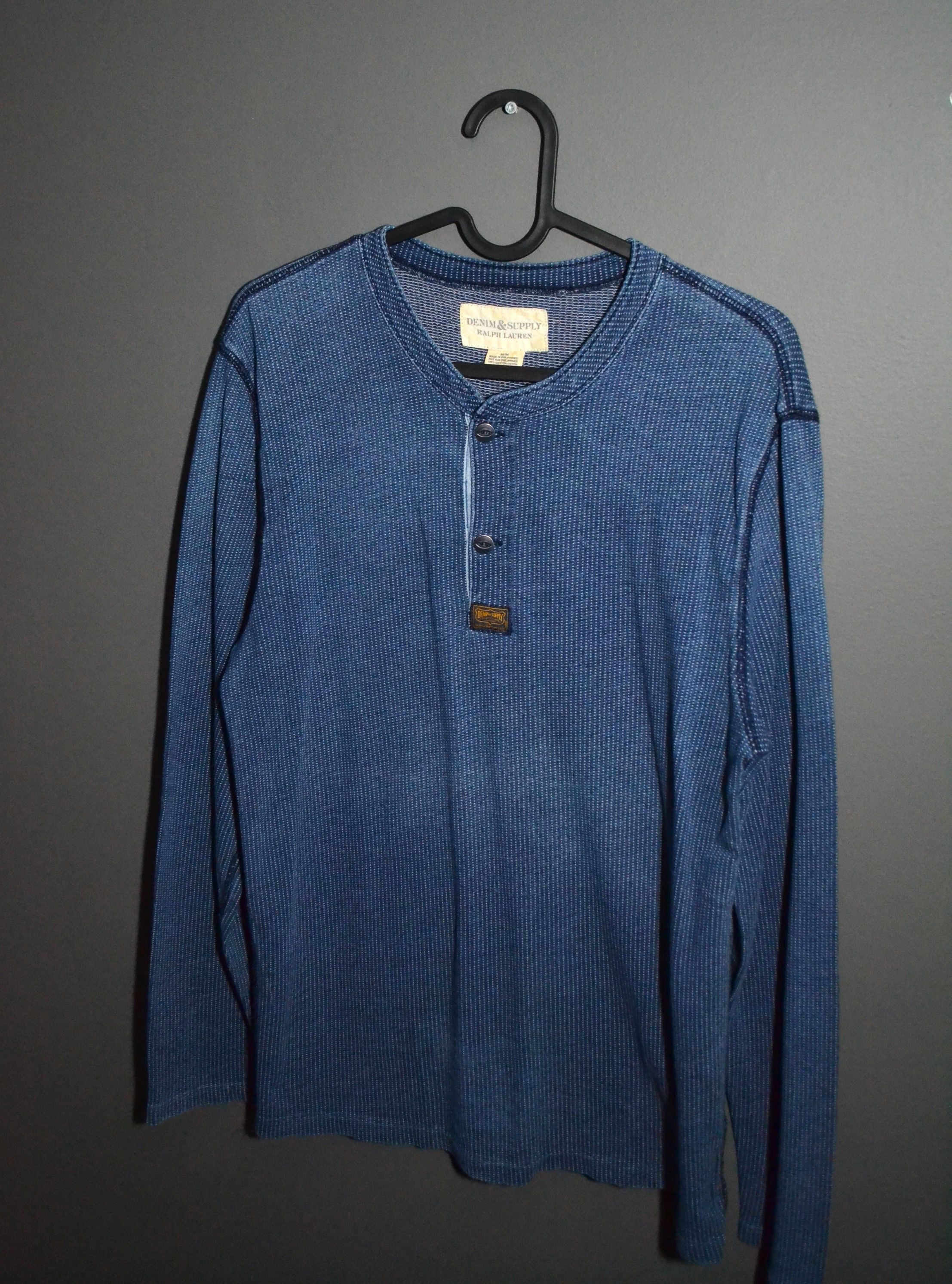 Denim & Supply Ralph Lauren Ralph Lauren Denim & Supply Plaquet Longsleeve RRL M Wabash Size US M / EU 48-50 / 2 - 3 Thumbnail