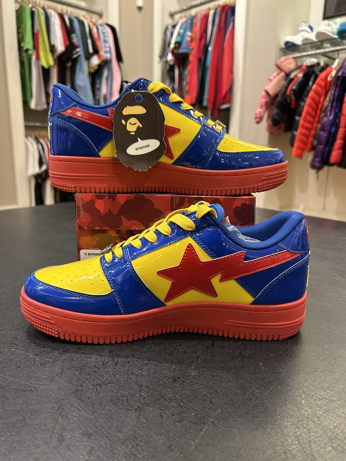 Bape Bapesta Low ‘DC Superman’ Size US 9 / EU 42 - 2 Thumbnail