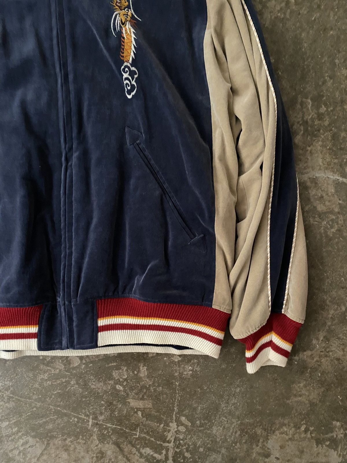 Japanese Brand Dairiku Japan Reversible Sovenior Sukajan Jacket Kapital Size US L / EU 52-54 / 3 - 4 Thumbnail