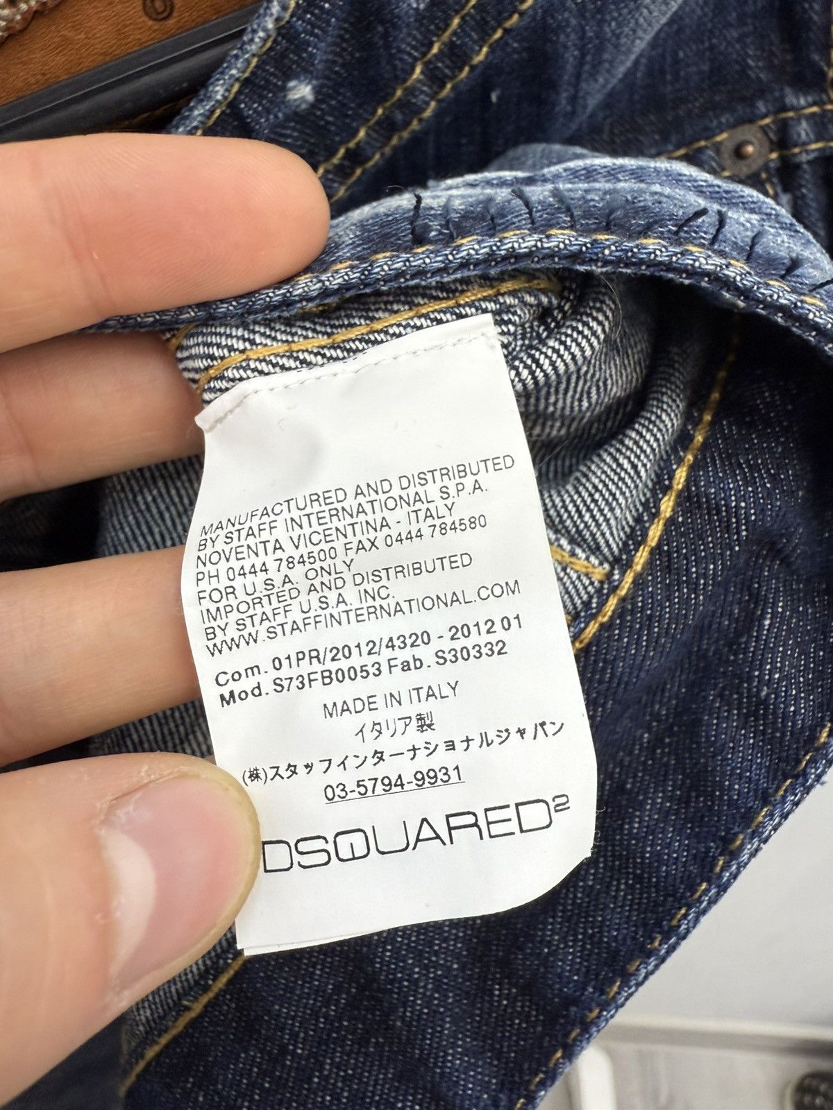 Dsquared2 Dsquared2 Distressed Denim Vest Size S / US 4 / IT 40 - 5 Thumbnail