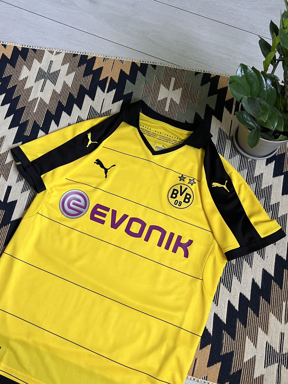 Puma Puma Borussia Dortmund 2015/16 Home Reus #11 Soccer Jersey Size US M / EU 48-50 / 2 - 9 Thumbnail