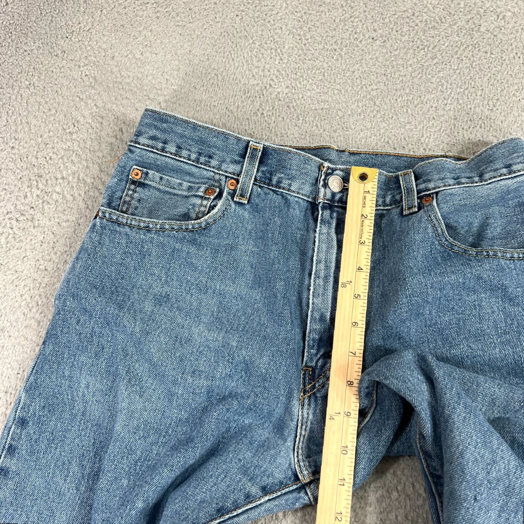 Denime Levi's 517 Jeans Mens Sz 34x29 Bootcut Cowboy Western Denim Blue Medium Wash Size US 34 / EU 50 - 5 Thumbnail