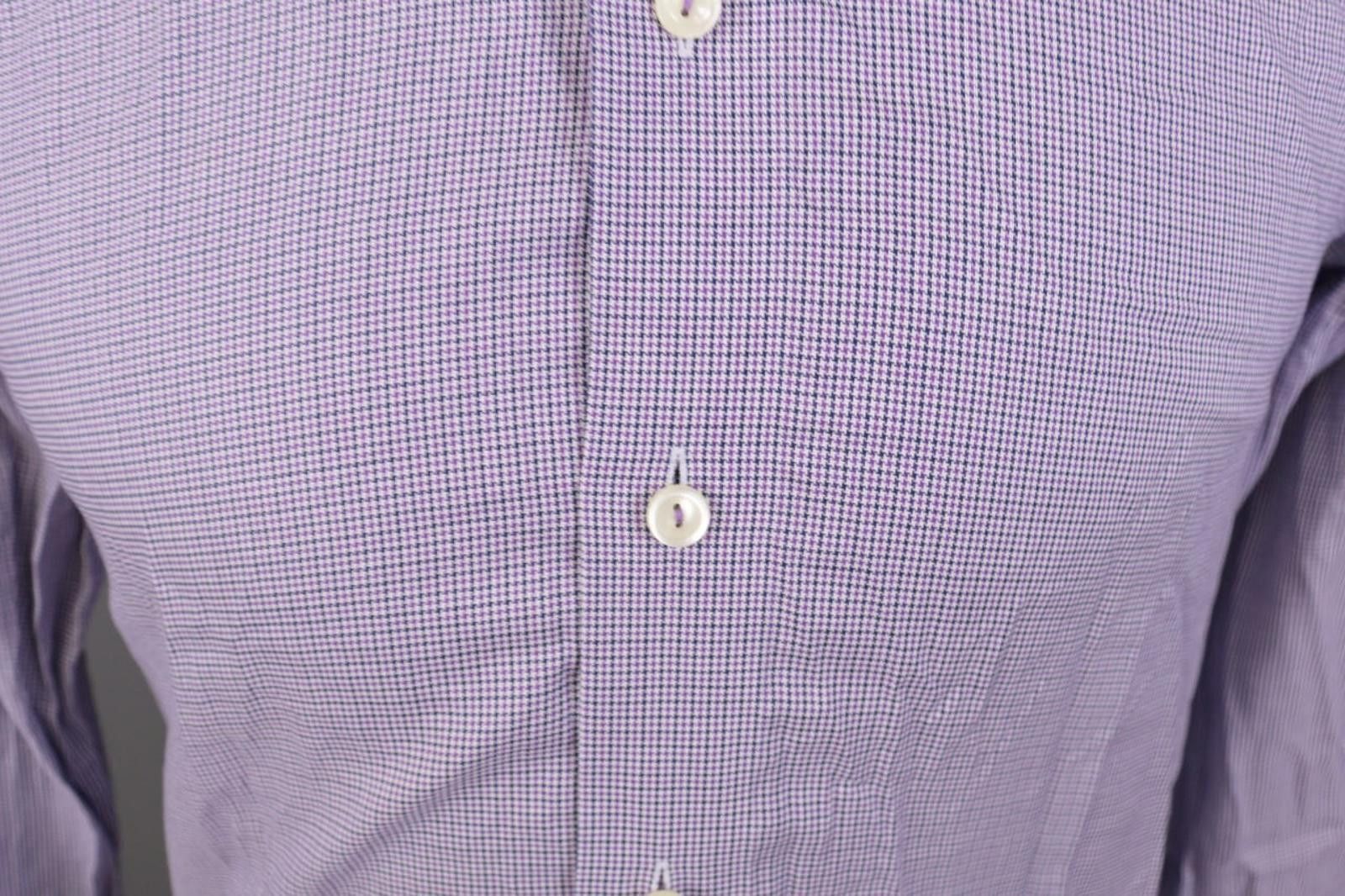 Eton Eton Contemporary Purple Luxury Shirt Size 38 / 15 Size US M / EU 48-50 / 2 - 5 Thumbnail