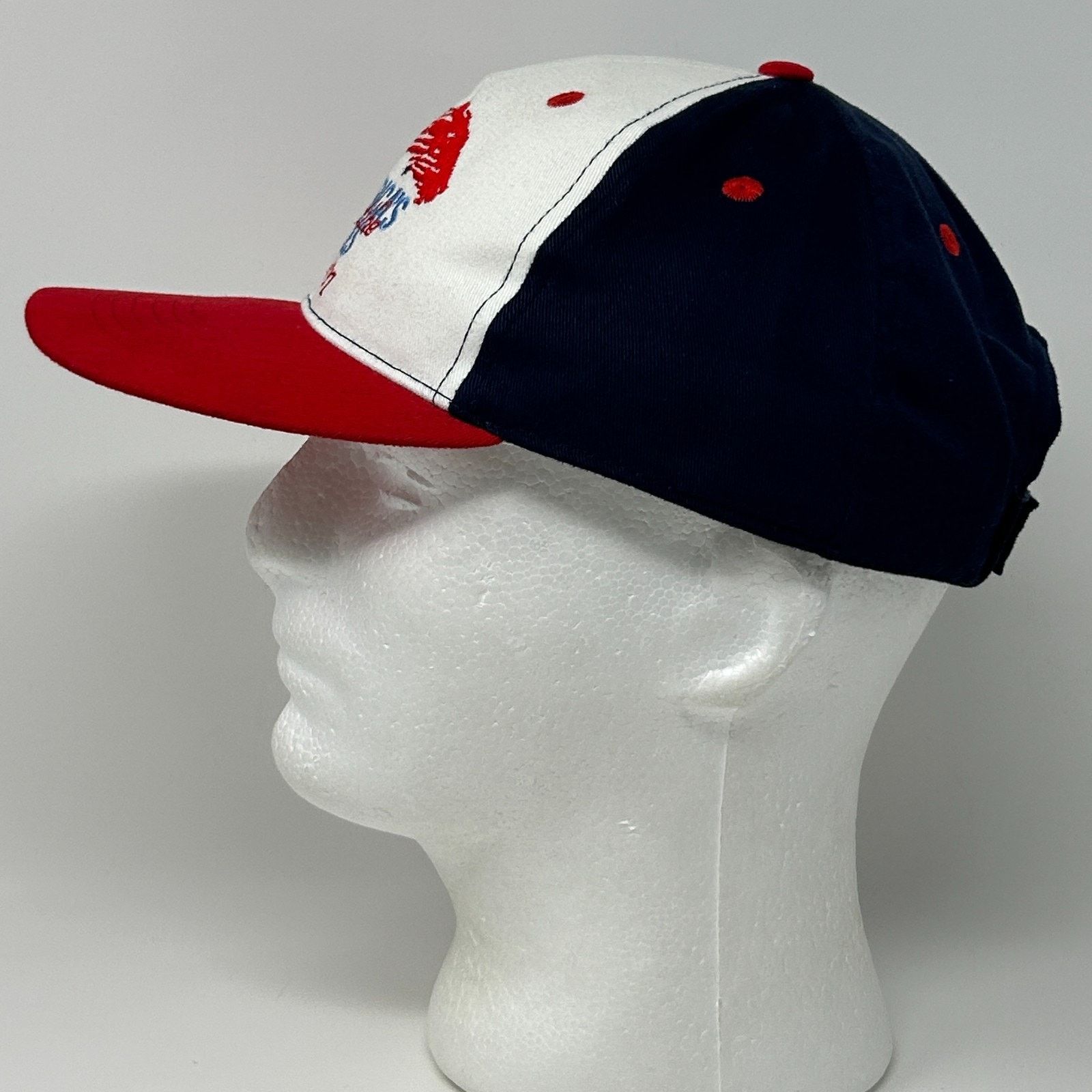 Vintage Vintage 90s Bay Meadows Racetrack Hat Baseball Cap Horse Size ONE SIZE - 9 Thumbnail