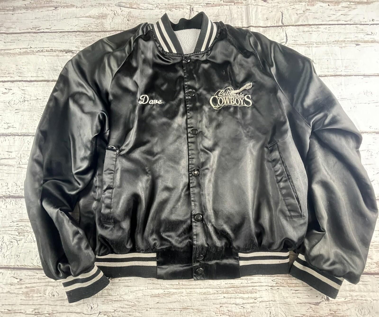Marina Rinaldi California Cowboys Guitar Music Band Bomber Men L Size US L / EU 52-54 / 3 - 1 Thumbnail