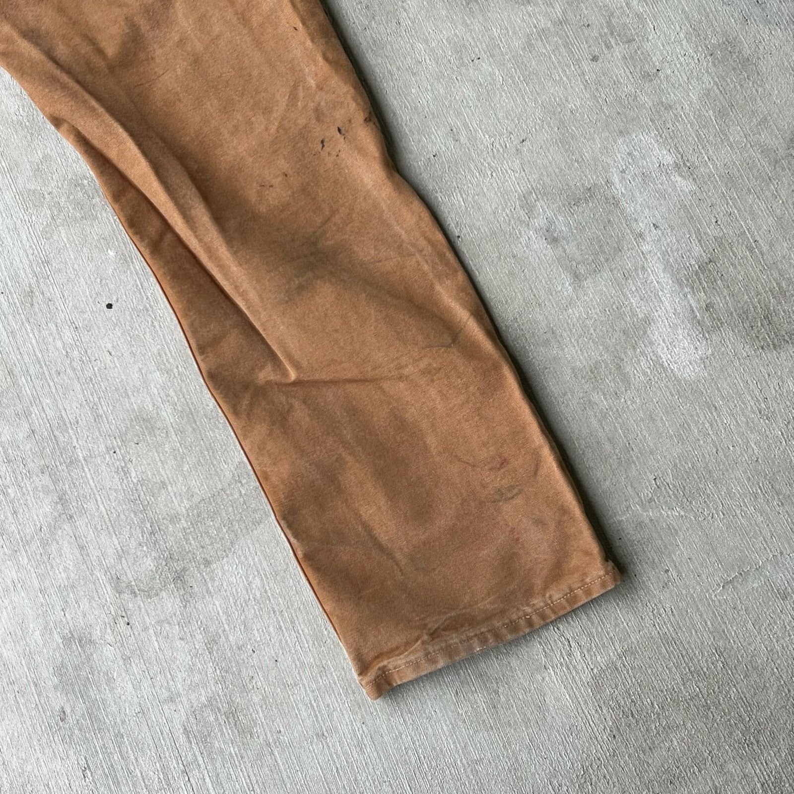 Carhartt × Vintage Carhartt brown double knee work wear carpenter pants Size US 32 / EU 48 - 13 Thumbnail