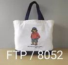 Polo Ralph Lauren Polo Ralph Lauren Polo Bear canvas tote bag IFD 8052 Size ONE SIZE - 12 Thumbnail