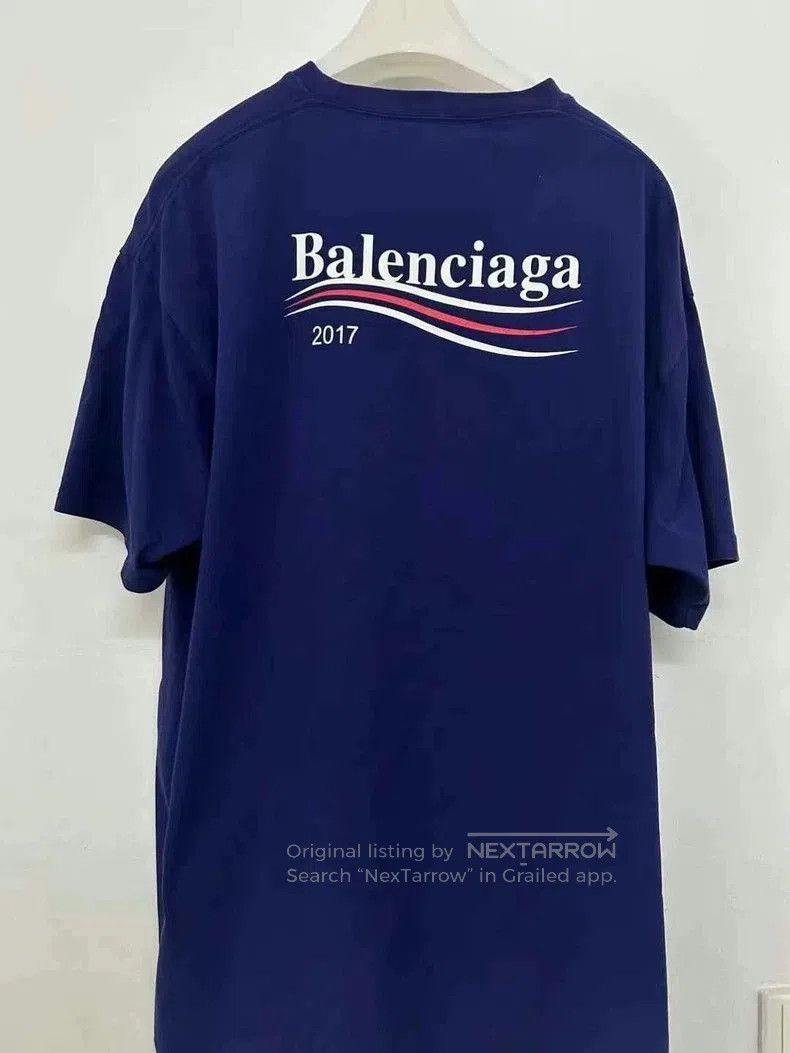 Other Balenciaga Blue Coke Short Sleeve Tee. Size US M / EU 48-50 / 2 - 2 Thumbnail
