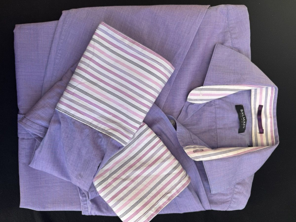 Balmain Long-sleeved Balmain shirt Size US L / EU 52-54 / 3 - 7 Thumbnail