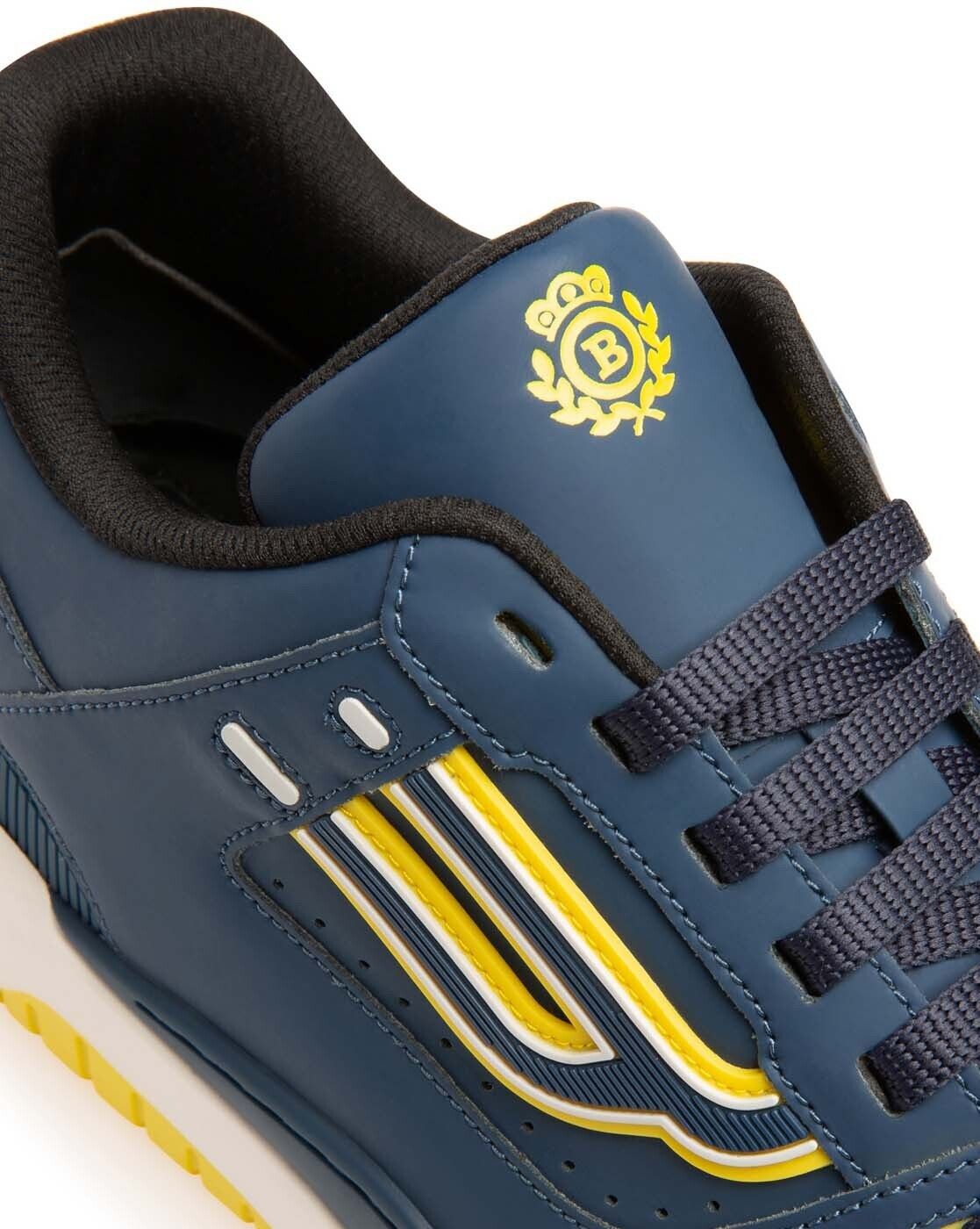 Bally o1y1224 Panelled Low-Top Sneakers in Navy Size US 7 / EU 40 - 3 Thumbnail