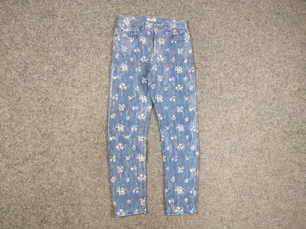 Polo Ralph Lauren Vintage Polo Ralph Lauren Slim Callen Pattern Denim Jeans Size 25" / US 0 / IT 36 - 3 Thumbnail