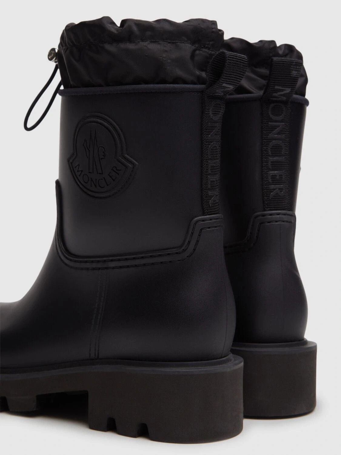 Moncler MONCLER Kickstream Black Rain Boots New Size US 10 / IT 40 - 4 Thumbnail
