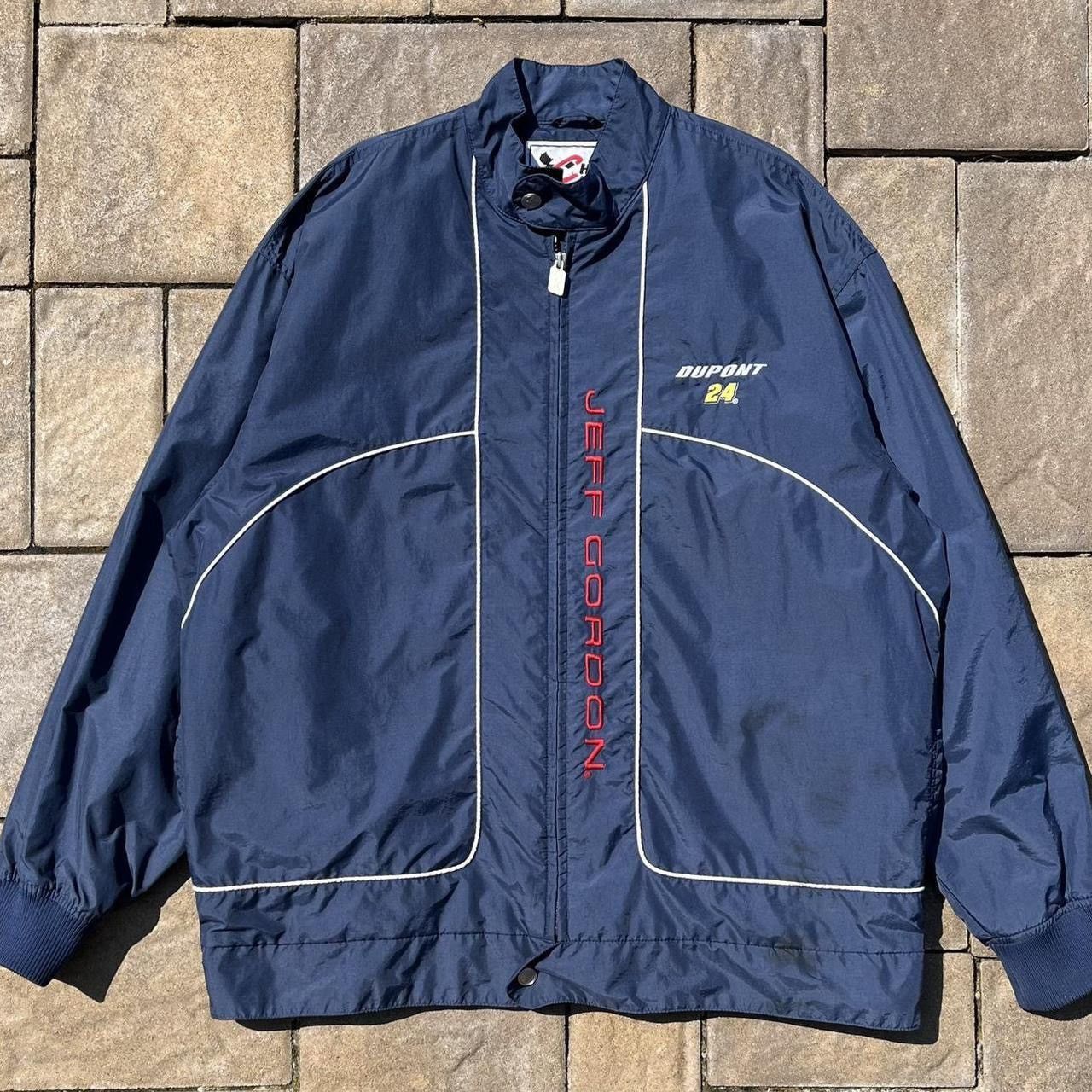 NASCAR × Vintage Vintage Chase Authentics Jeff Gordon NASCAR Windbreaker Size US XL / EU 56 / 4 - 1 Thumbnail
