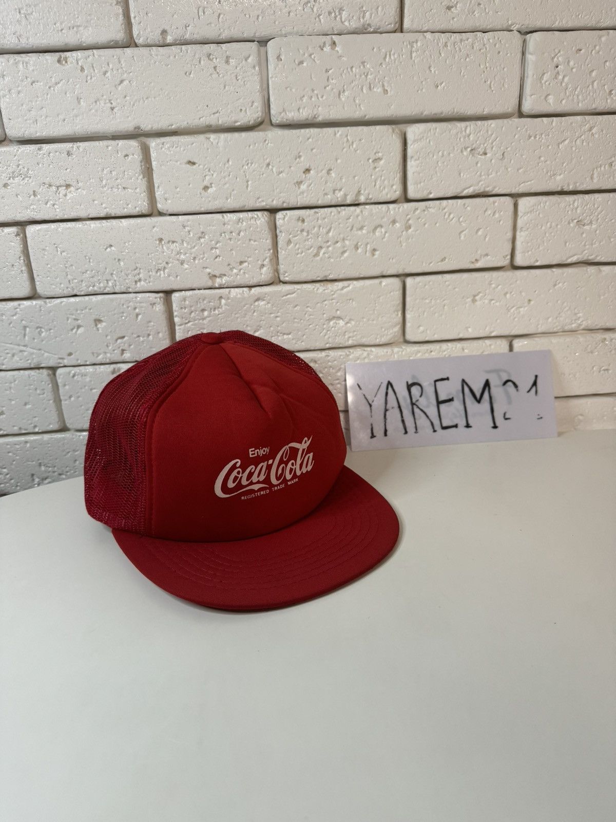 Vintage Coca Cola vintage cap hat Size ONE SIZE - 1 Thumbnail