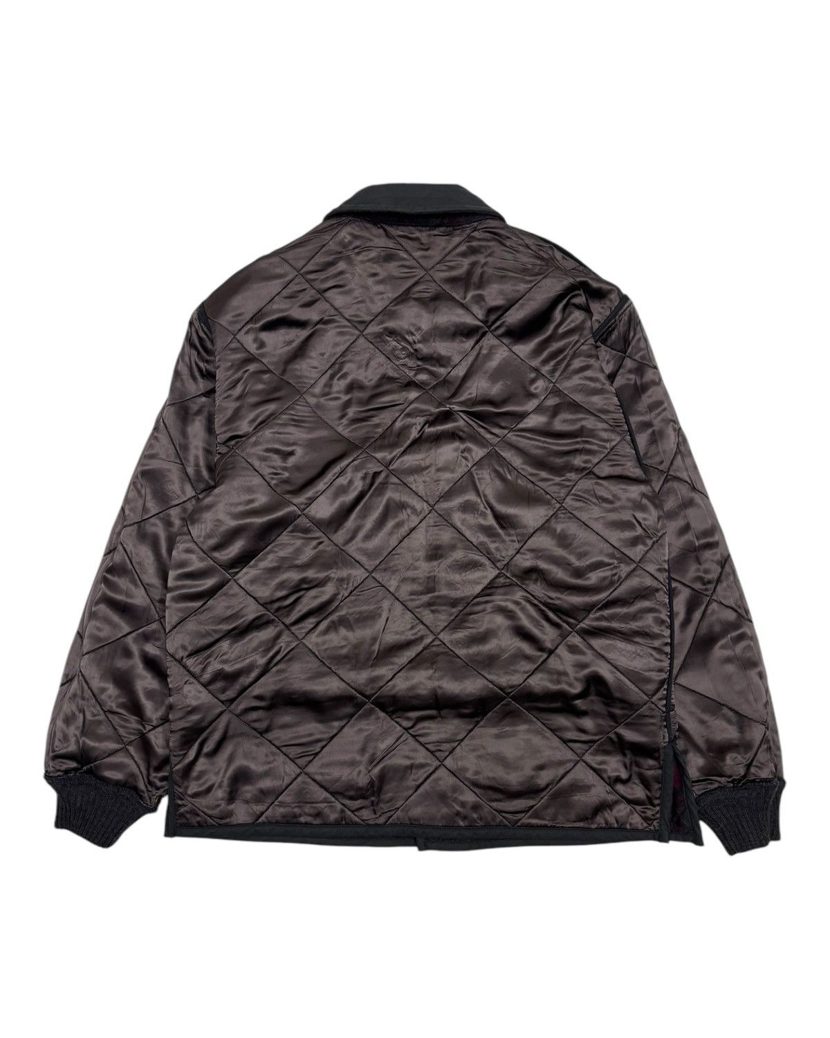 Alfred Dunhill 🔥VINTAGE ALFRED DUNHILL PLAID WOOL BOMBER JACKET Size US M / EU 48-50 / 2 - 12 Thumbnail