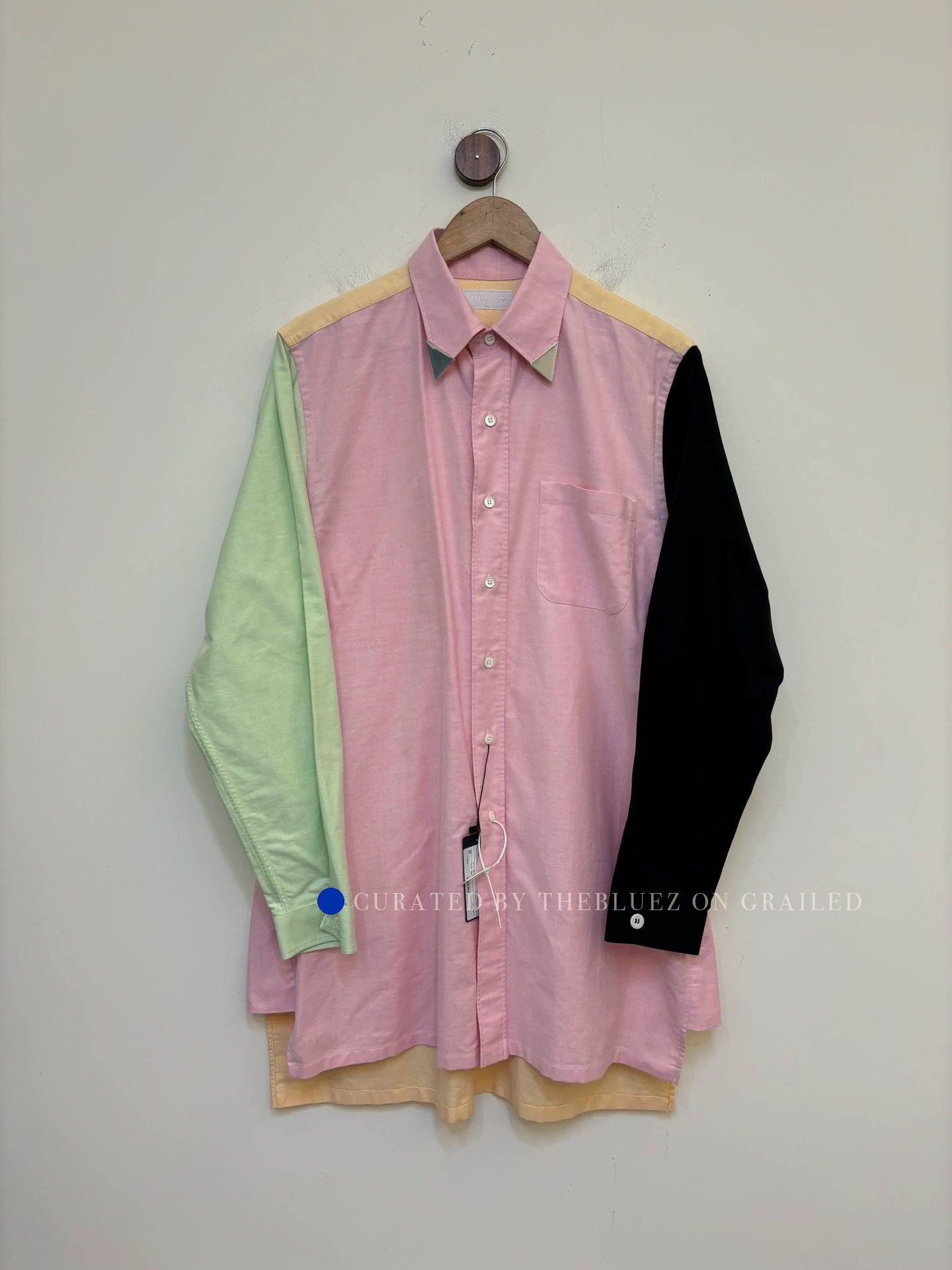 Prada Multi-Color Long Sleeve Button-Up Shirt Size US M / EU 48-50 / 2 - 1 Thumbnail