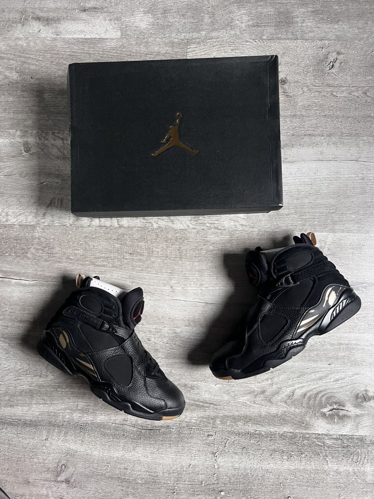 Nike Nike Air Jordan 8 OVO Black Shoes Size US 9.5 / EU 42-43 - 1 Thumbnail