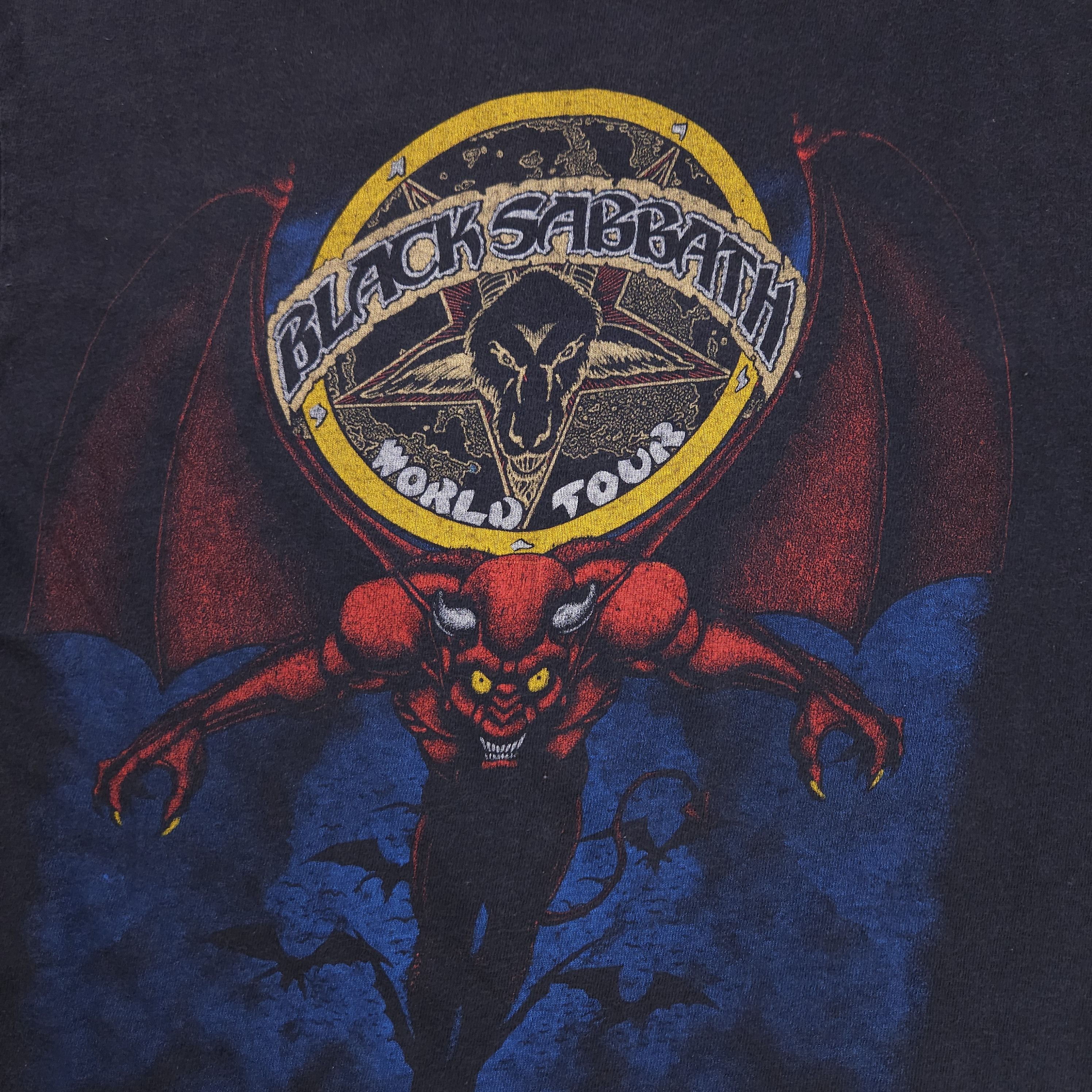 Ozzy Osbourne Black Sabbath Born Again Tour 1983 M Ozzy Vtg ORIGINAL Angel Size US L / EU 52-54 / 3 - 8 Thumbnail