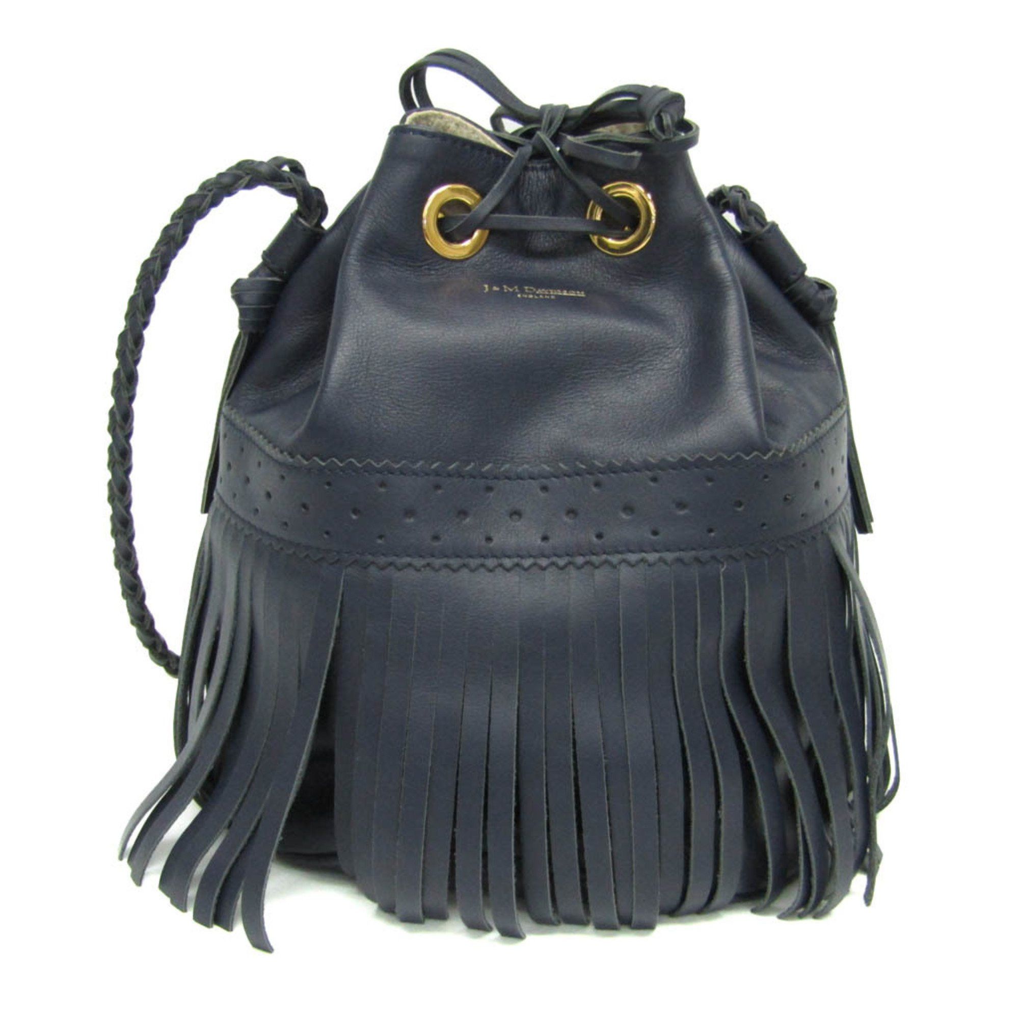 Other J&M Davidson Carnival L Women's Leather Shoulder Bag Navy Size ONE SIZE - 1 Thumbnail