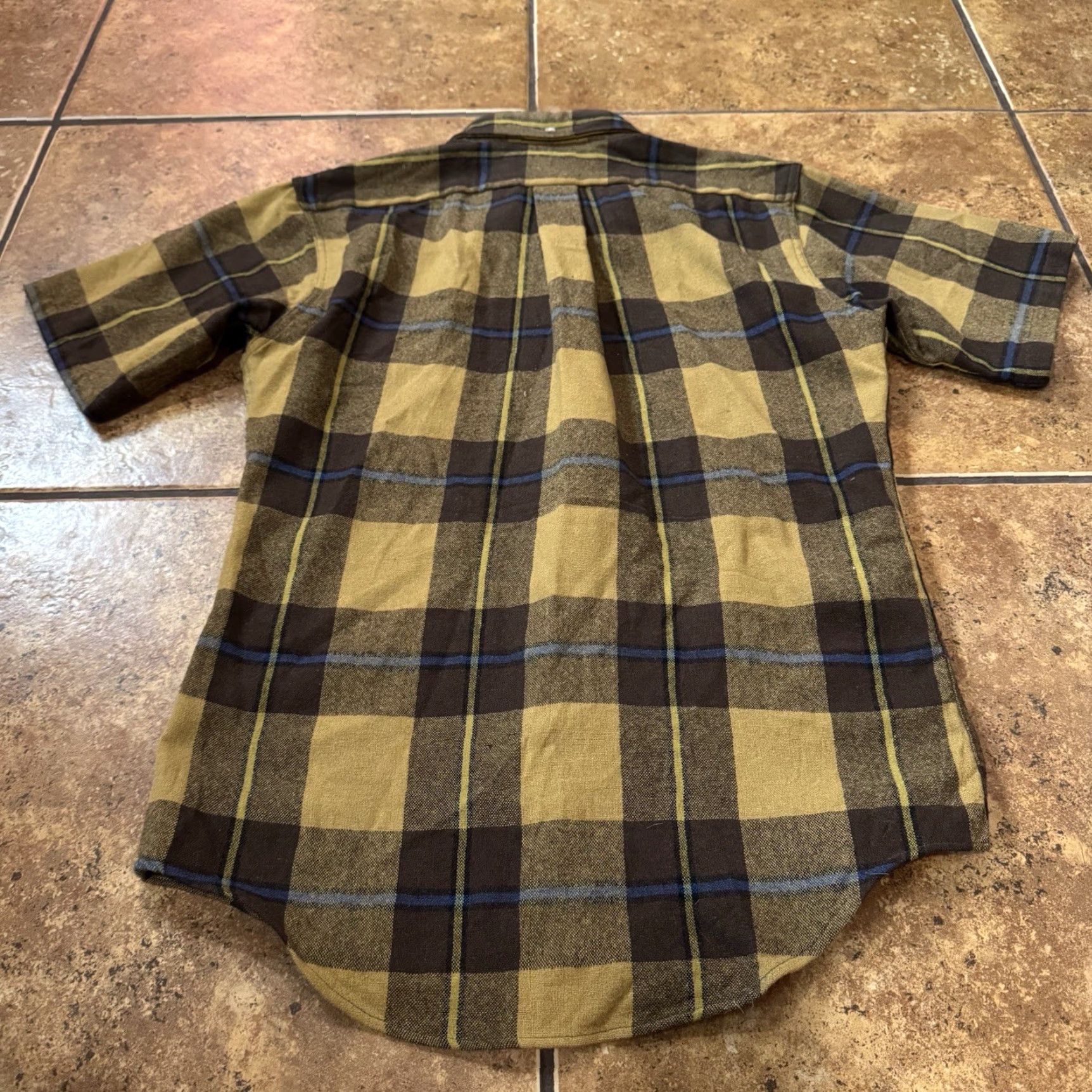 Vintage VINTAGE Penneys Towncraft Shirt Plaid Button Front VTG green S Rockabilly 1950s 60s Mens Size US S / EU 44-46 / 1 - 3 Thumbnail