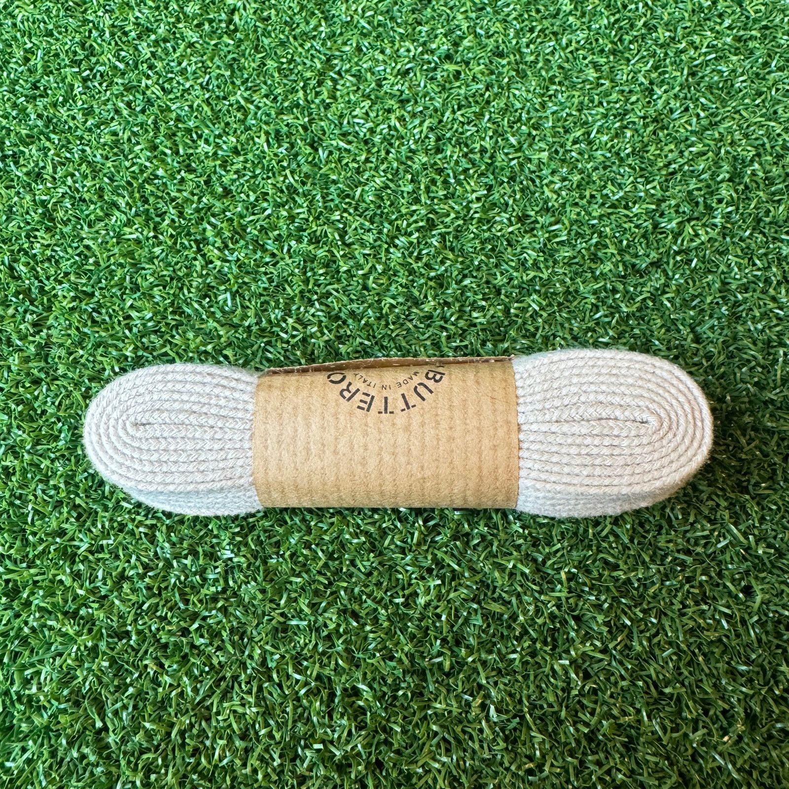 Buttero Buttero Premium Flat Shoelaces Beige / Natural Size ONE SIZE - 3 Thumbnail