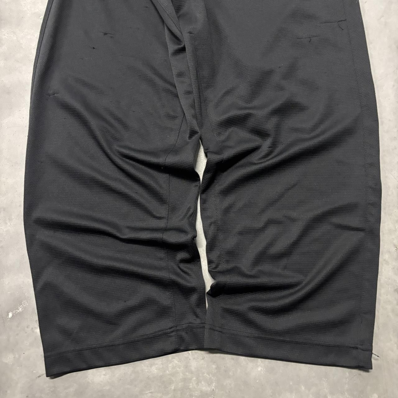 Nike × Vintage Crazy Vintage Y2K/2000s Baggy Black Bike Swoosh Skater Streetwear Essential Track Pants! Size US 34 / EU 50 - 4 Thumbnail