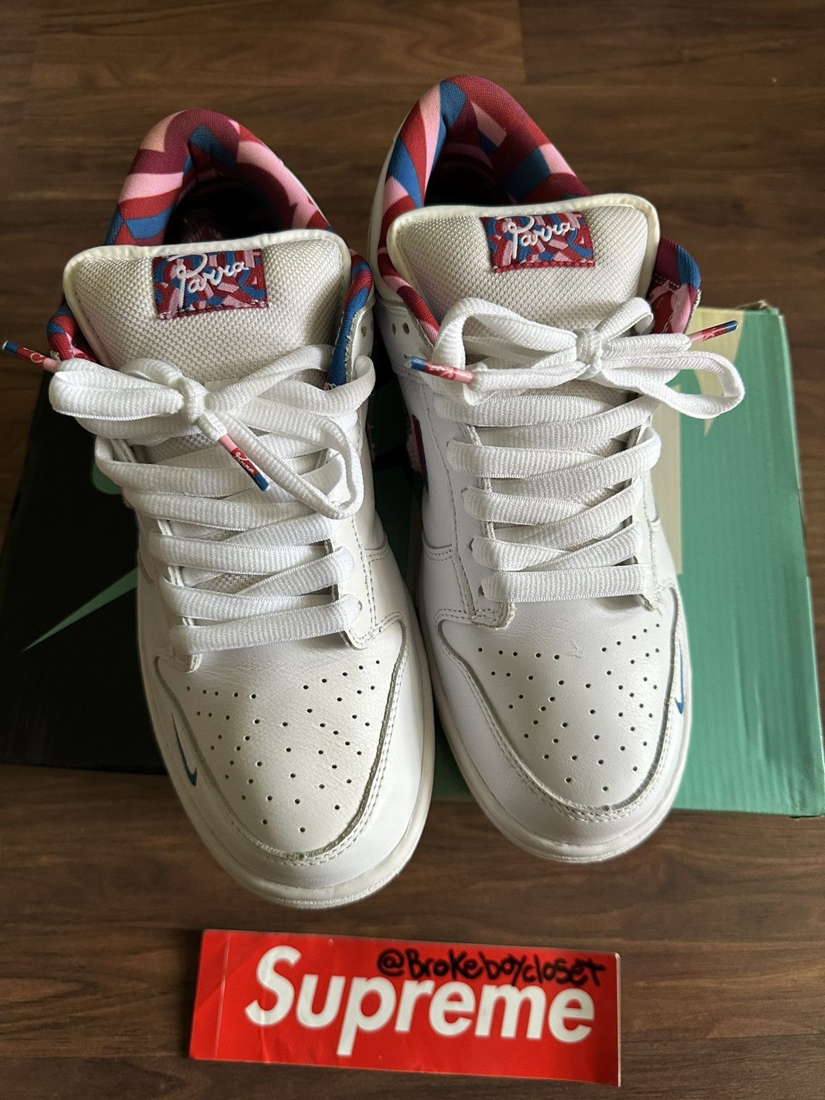 Nike × Parra Nike Sb x Parra dunk low Size US 9.5 / EU 42-43 - 2 Thumbnail