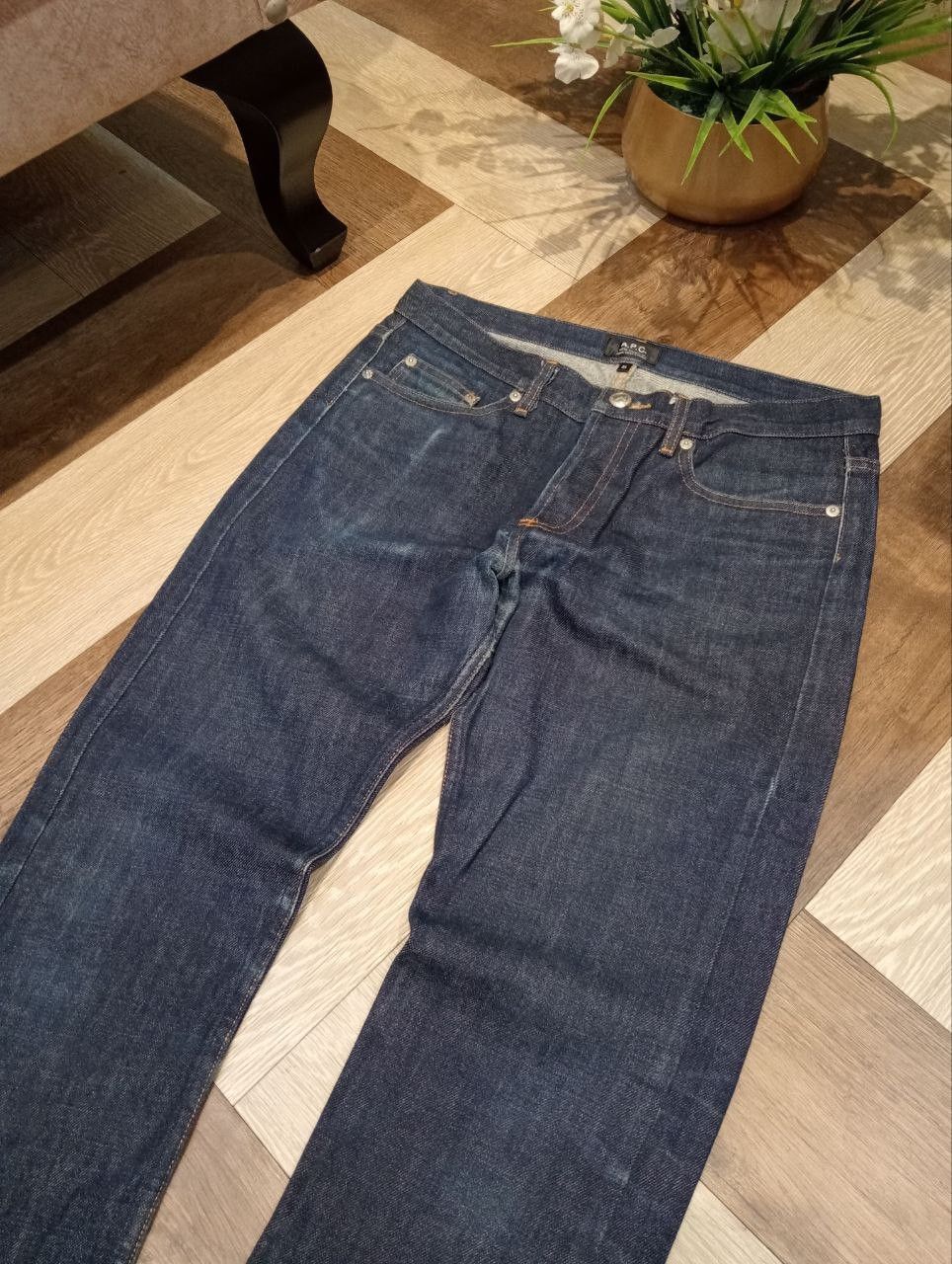 A.P.C. A.P.C NEW CURE H INDIGO DENIM PANTS Size US 31 - 4 Thumbnail